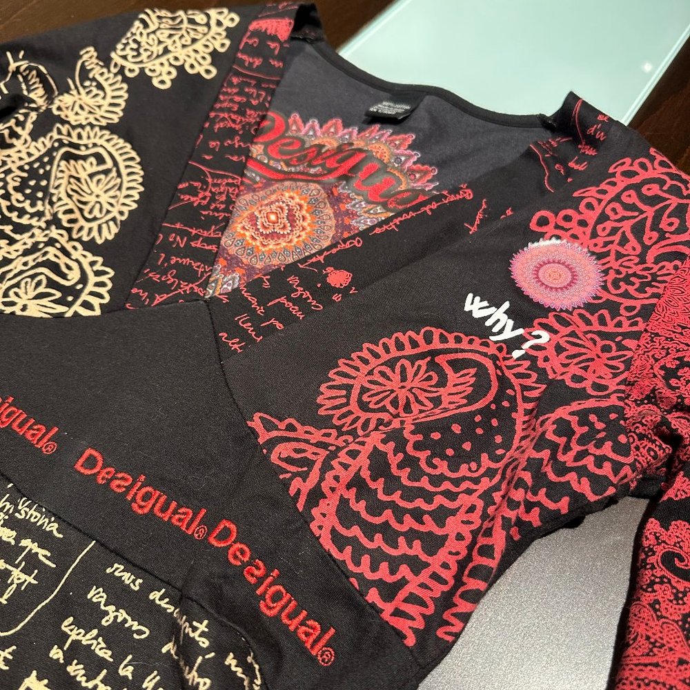 Unique Patterned Longsleeve Dress - image 5